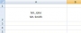 How to do a breaking line in Excel