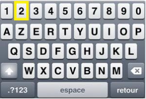 Petit Carr Clavier Carr Copier Coller KLTG