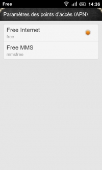 How to go on the Internet and send MMS with Free Mobile