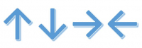 How to make the arrows (↑ ↓ → ←) on your keyboard